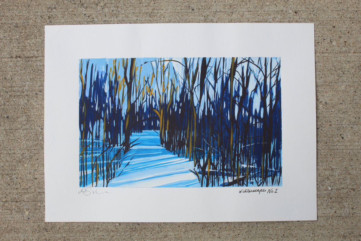 MICHIGAN WINTERSCAPE NO.2
